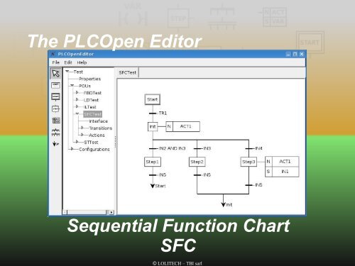 The PLCOpen Editor - (RMLL) 2007