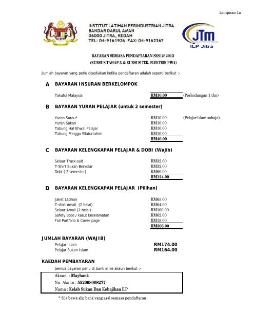 ILP Jitra - Jabatan Tenaga Manusia