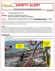 Proper Grounding During Welding Operations - Gulf of Mexico ...