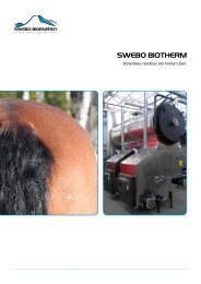 SWEBO BIOTHERM - SWEBO Bioenergy AB