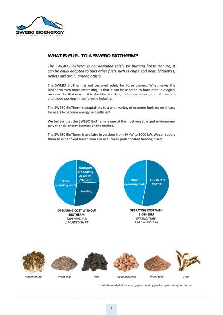 SWEBO BIOTHERM - SWEBO Bioenergy AB