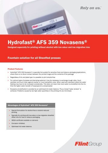 Hydrofast® AFS 359 Novasens®