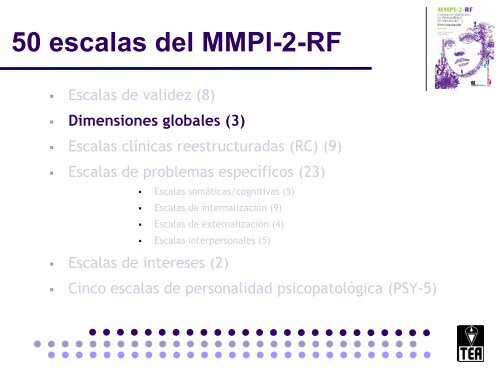 Objetivo del MMPI-2-RF - TEA Ediciones