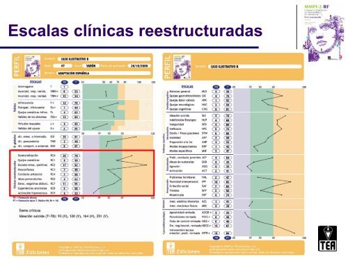 Objetivo del MMPI-2-RF - TEA Ediciones