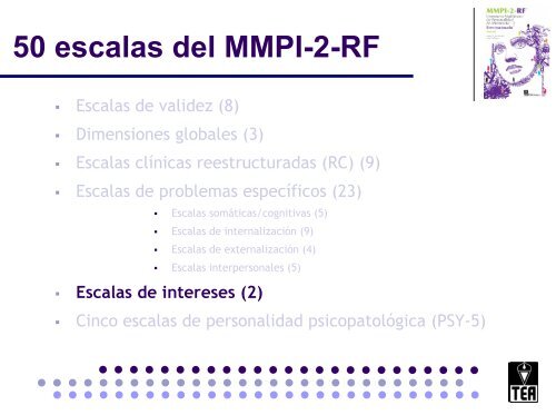 Objetivo del MMPI-2-RF - TEA Ediciones