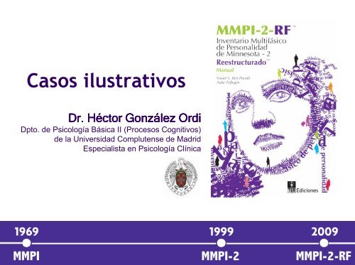 Objetivo del MMPI-2-RF - TEA Ediciones