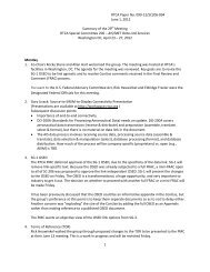 RTCA Paper No. 099-12/SC206-094 June 1, 2012 Summary of the ...