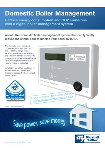 Domestic Boiler Management - Marshall-Tufflex