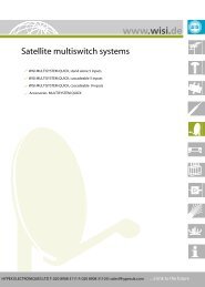 Satellite multiswitch systems - Hypex Ltd