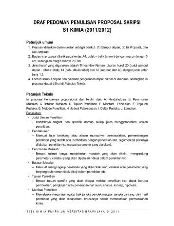 Contoh Proposal Skripsi Fakultas Dakwah - Hontoh