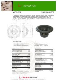 WOOFER 26W/8861T00