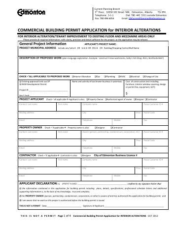 City Of North Lauderdale Building Permit Application City Of North Lauderdale Building Permit Application