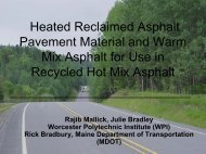 Heated Reclaimed Asphalt Pavement Material and Warm ... - neaupg