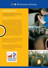 glasshouse pots - Parkinson-Spencer Refractories