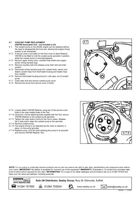 important: please read these instructions carefully ... - CCW-Tools