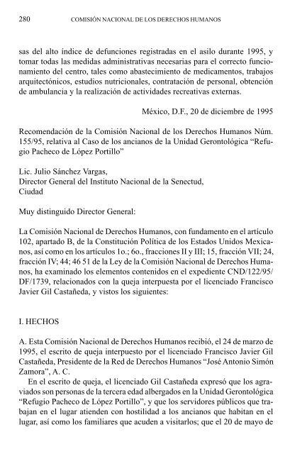 Panorama actual de los derechos humanos de las - ComisiÃ³n de ...