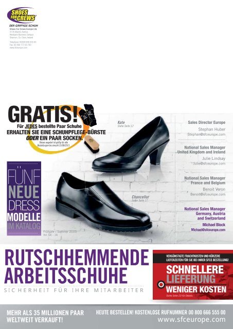 RUTSCHHEMMENDE ARBEITSSCHUHE - Shoes For Crews (Europe)