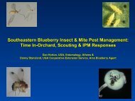 Southeastern Blueberry Insect & Mite Pest Management: Time In ...