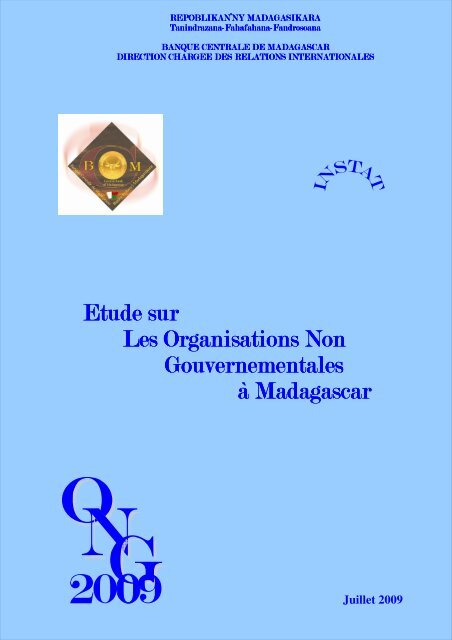 Etude sur les ONG Ã  Madagascar - Banque centrale de Madagascar