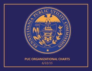 PUC Organizational Chart