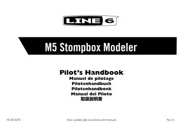 M5 Stompbox Modeler Pilot's Guide - Revision A - UniqueSquared ...