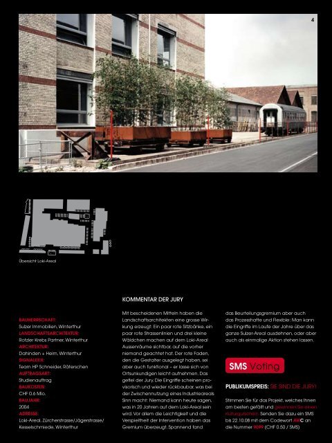 Jurybericht Architekturpreis Winterthur 2008