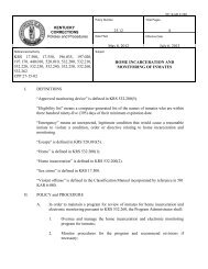 25-12 Hm Incarceration Monitoring.doc - Kentucky Department of ...