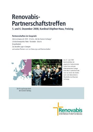 Dokumentation Partnerschaftstreffen 2008 (4.1 MB) - Renovabis