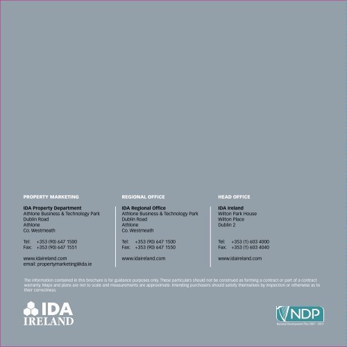 Download brochure - IDA Ireland