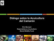 DiÃ¡logo sobre la Acuicultura del CamarÃ³n - World Wildlife Fund