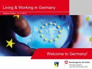 The German Labour Market - Agenzia del Lavoro