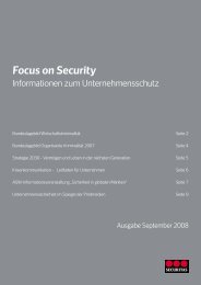 Focus on Security 11-2013 - Securitas