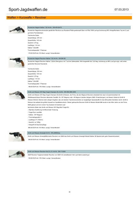 Sport-Jagdwaffen.de - Sportwaffen, Jagdwaffen, Sammlerwaffen ...