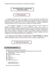 Psicología Social - Universidad de Granada