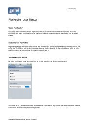 FlexMobile User Manual - gnTel