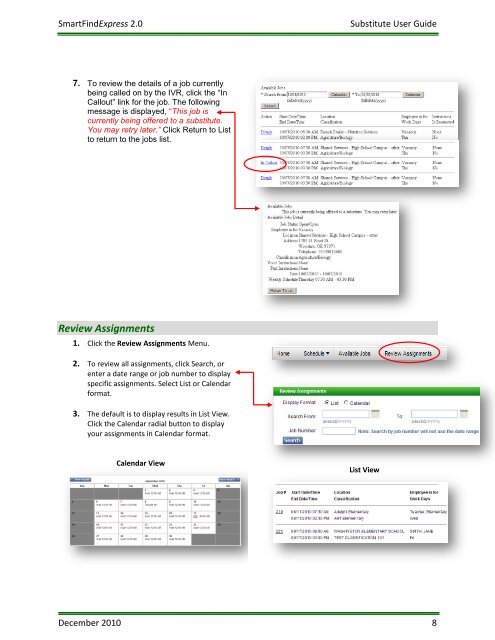 SmartFindExpress 2.0 Employee Quickstart User Guide