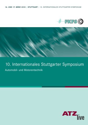 10. Internationales Stuttgarter Symposium - ATZlive