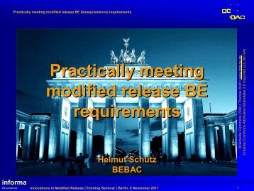 (bioequivalence) requirements - BEBAC â¢ Consultancy Services for ...
