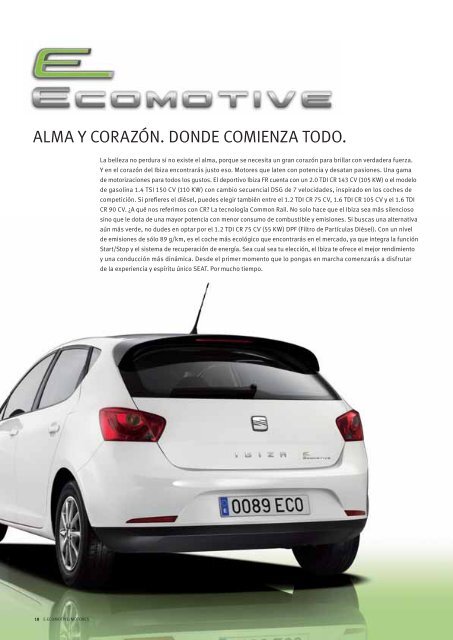 Gama SEAT Ibiza - SEAT.es