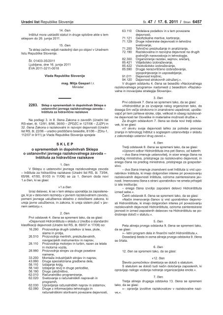 Uradni list RS - 047/2011, Uredbeni del - ObÄina IG