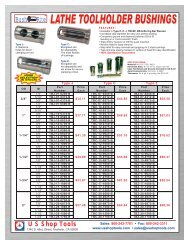 1-1//4 OD x 1 ID BUSHRITE TBC-12-1000-B Lathe Tool Holder Bushing Type-C