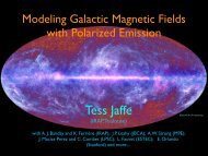 Modeling Large-Scale Magnetic Fields in the Milky Way - ESA