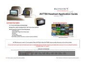 AV7700 Headrest Application Guide - Davicom Electronics