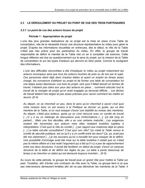 Document PDF - Réseau québécois des villes et villages en santé