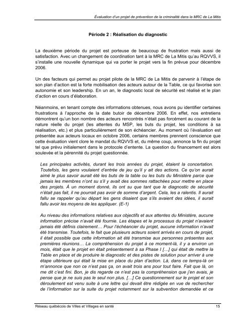 Document PDF - Réseau québécois des villes et villages en santé