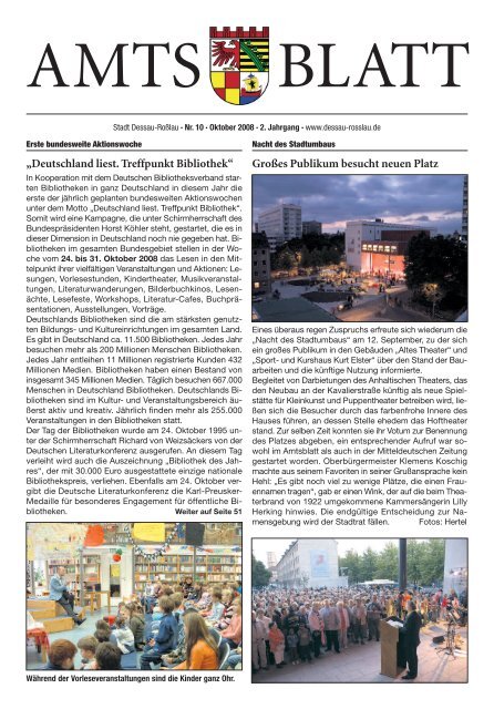 Amtliches Verkündungsblatt - Dessau-Roßlau
