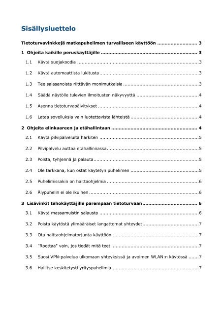 Tietoturvavinkkeja_matkapuhelimen_turvalliseen_kayttoon