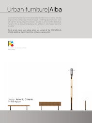 Urban furniture Alba