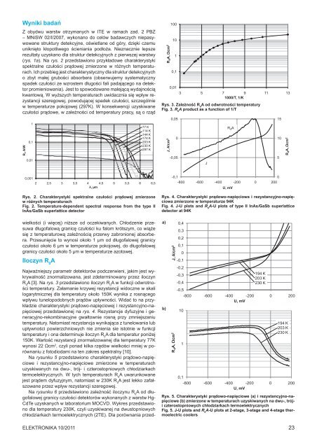 Elektronika 2011-10 I.pdf - Instytut SystemÃ³w Elektronicznych ...