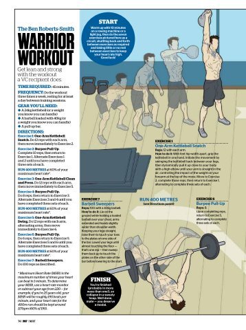 the Ben Roberts-Smith Warrior Workout. - Men's Fitness Magazine